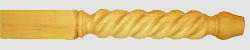 4" barley twist table leg 