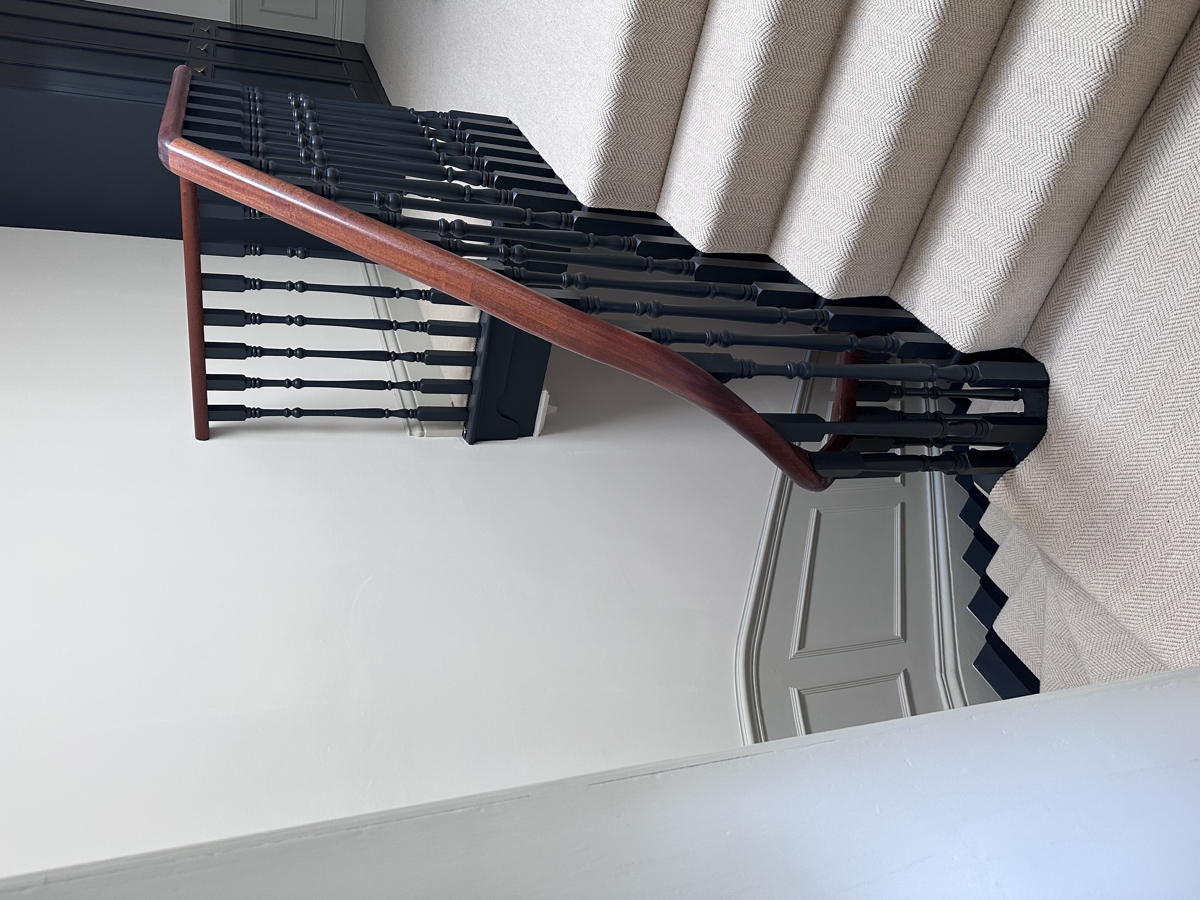 sapele wreathing handrail