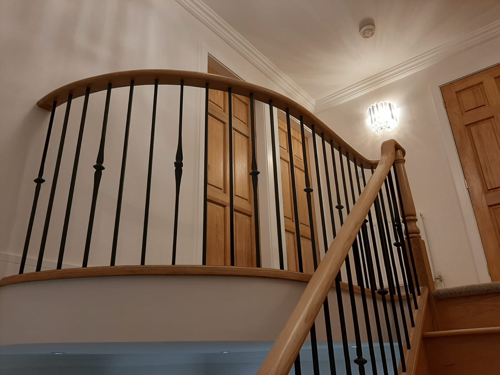 curved handrails