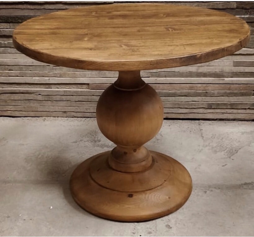 Small Pedestal Table Base Flash S, Wooden Pedestal Table Base Uk